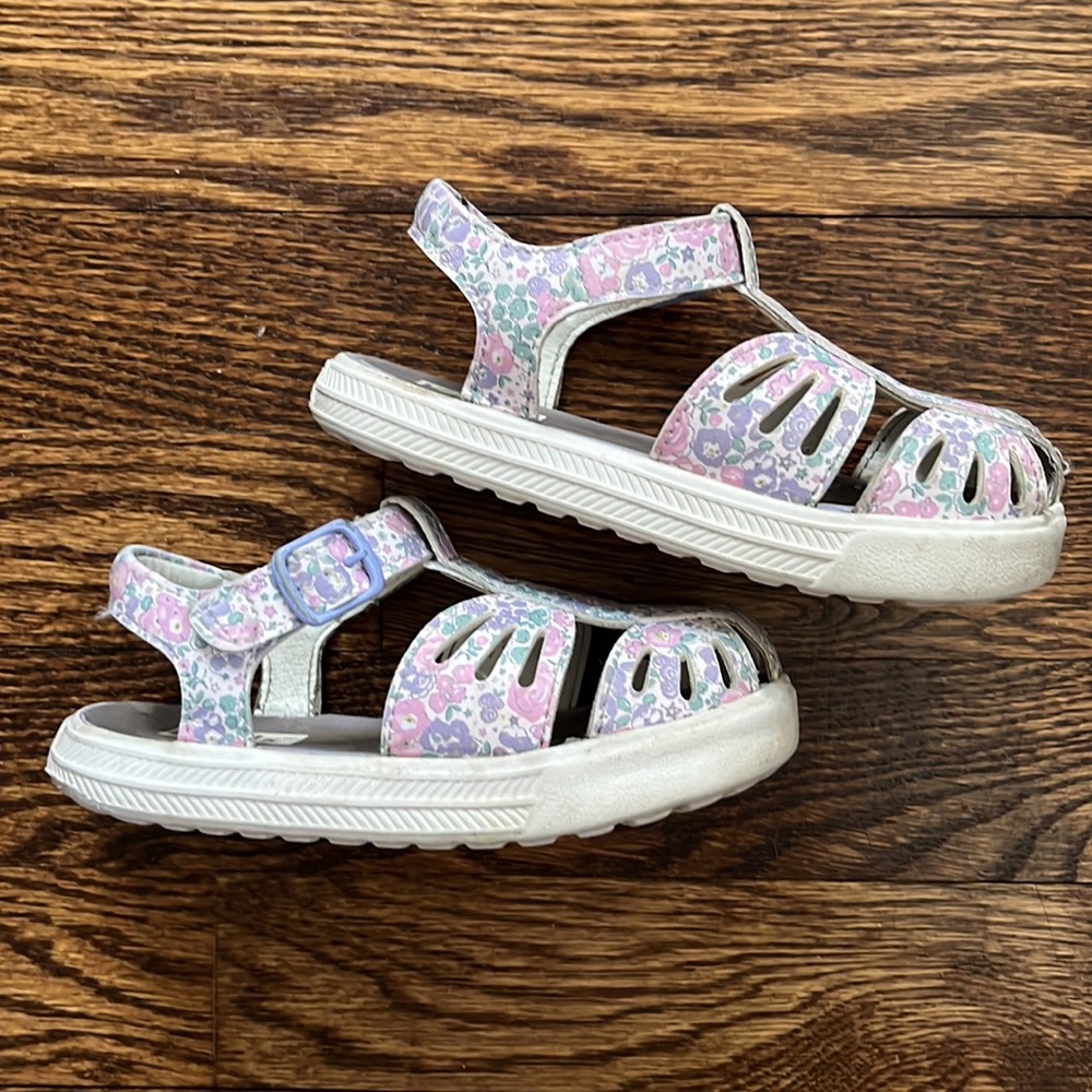 Toddler Girl Floral Print Keds Sandals - Size 8